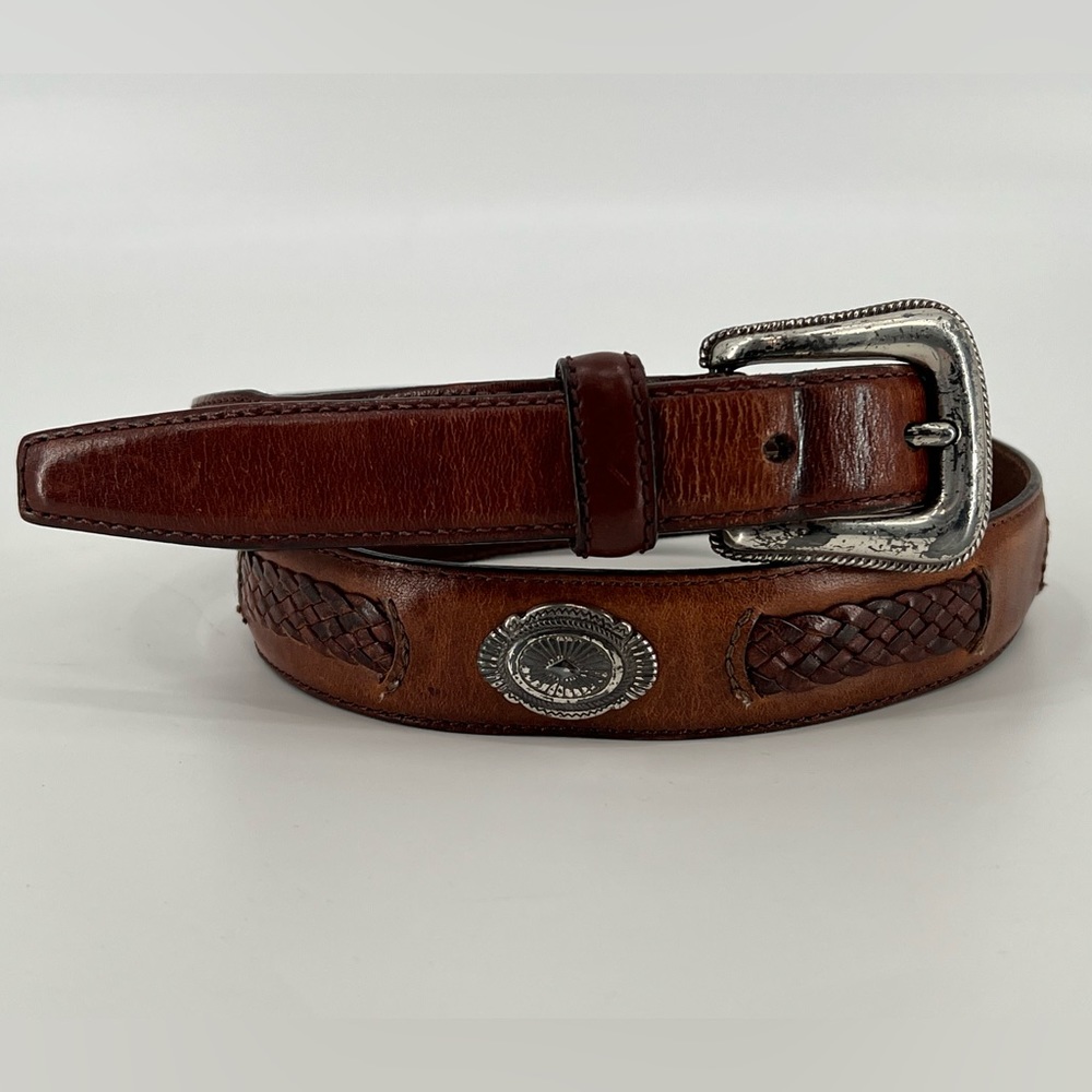 Vintage‎ Leather Belt 36